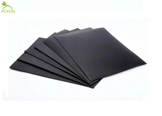 سوبر ماركت البناء الأرضي 1.0mm غطاء مضاد للتسرب HDPE LDPE بطانات نسيج غشاء أرضي أسود