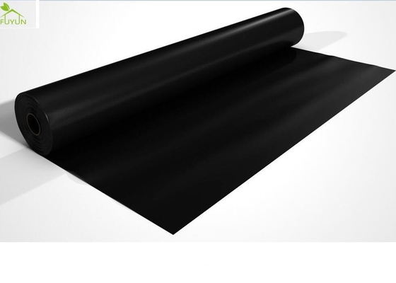 حماية قناة النهر الأرضية البناء 0.75 مللي متر غطاء مضاد للتسرب HDPE LDPE بطانات قماش غشاء أرضي سوداء