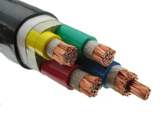 وحدة سلك الكهرباء الأسود PVC توصيل كابل الرأس لآلة صندوق التحكم PLC