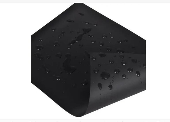 HDPE عالية الكثافة البولي إيثيلين 1.0 مم المضادة للتسرب عزل الأراضي القاحلة المضادة للتلوث بطانات نسيج غشاء أرضي أسود